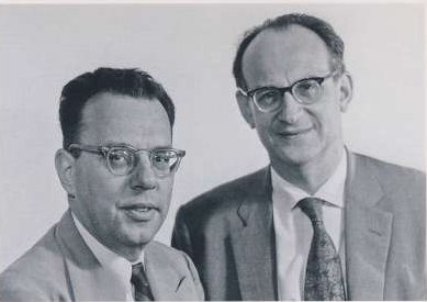 John H. Herz und Ossip K. Flechtheim, ca. 1960